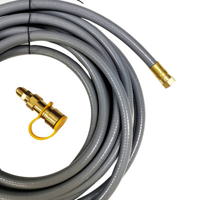 Acciaio inossidabile 12 piedi 1/2 pollici tubo di gas naturale per il riscaldatore di patio barbecue griglia