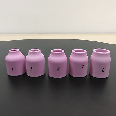 OBM Alumina Nozzle Collet Corpo Isolatore elettrodo TIG Saldatura Torcia Consumabili Kit per WP-17/18/26 53N 18pcs