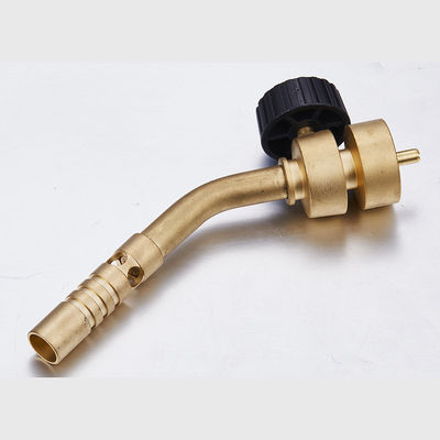 Torcia di riscaldamento CGA600 Torcia di fiamma a matita di ottone propano MAPP Testa di torcia di saldatura per saldatura a brasatura