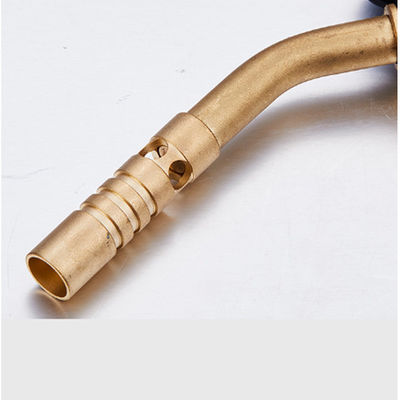 Torcia di riscaldamento CGA600 Torcia di fiamma a matita di ottone propano MAPP Testa di torcia di saldatura per saldatura a brasatura