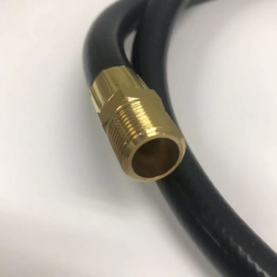 3/8&quot; MNPT x 1/2&quot; Female Flare Swivel Rubber LPG Hose per serbatoi di propano ad alta pressione
