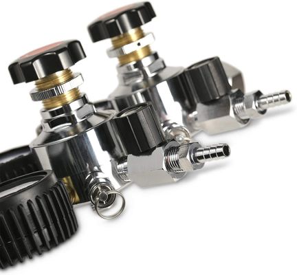 110V/220V Doppia fase Birra Barrel CO2 regolatore con valvola di sicurezza di pressione e prestazioni