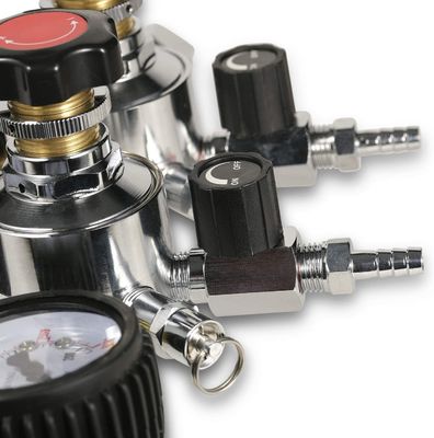 110V/220V Doppia fase Birra Barrel CO2 regolatore con valvola di sicurezza di pressione e prestazioni