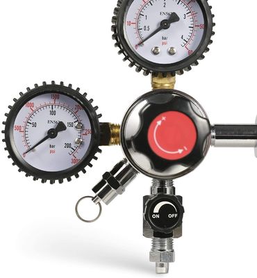 110V/220V Doppia fase Birra Barrel CO2 regolatore con valvola di sicurezza di pressione e prestazioni