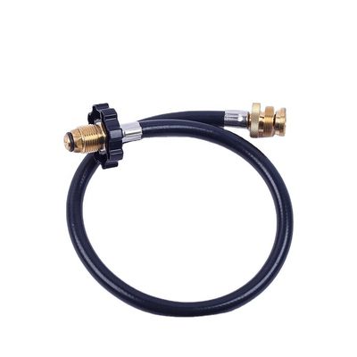 Camper Cisterna RV Campeggio Nero GPL Propano Rame Adapter Hose Kit 5 ft e 12 ft Hose