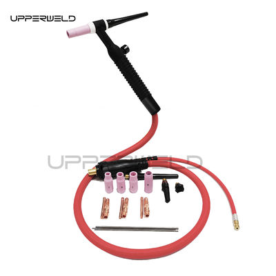 Fuoco per saldatura ad aria raffreddata WP-26V-R 35-70EU Set di torce TIG a presa con controllo della valvola del gas