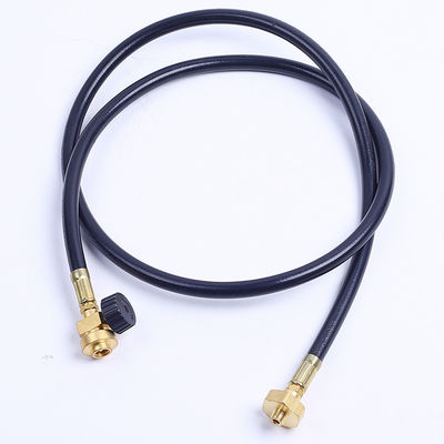 15 ft Hose Black Upper LPG Propane Brass Adapter Hose Kit per camper Cisterna RV Camping