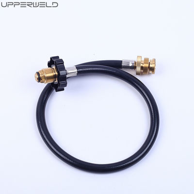 15 ft Hose Black Upper LPG Propane Brass Adapter Hose Kit per camper Cisterna RV Camping