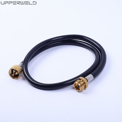 15 ft Hose Black Upper LPG Propane Brass Adapter Hose Kit per camper Cisterna RV Camping