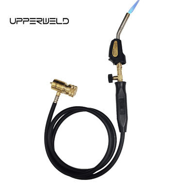 MAPP Brazing Torch Torch di riscaldamento turbo propano per la refrigerazione HVAC Finitura nera
