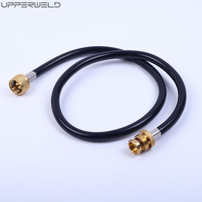 15 ft Hose Black Upper LPG Propane Brass Adapter Hose Kit per camper Cisterna RV Camping