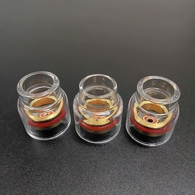 53GQ Adaptatore per lenti a gas Wedge Collet TIG Kit di consumabili di saldatura per una migliore copertura del gas