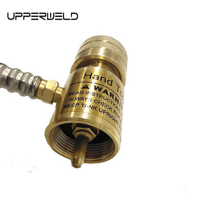 MAPP Brazing Torch Torch di riscaldamento turbo propano per la refrigerazione HVAC Finitura nera