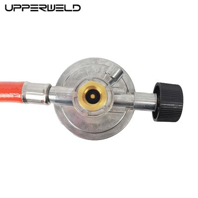 Germania Saldatura 8mm tubo a gas liquefatto con 7/16''-28UNEF 30mbar pressione di uscita e colore rosso