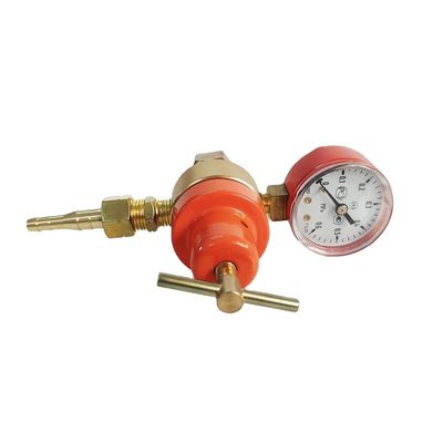 Materiale di ottone arancione Russia Tipo G7/8 regolatore del gas di propano per applicazioni di taglio