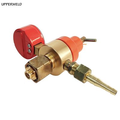 Materiale di ottone arancione Russia Tipo G7/8 regolatore del gas di propano per applicazioni di taglio