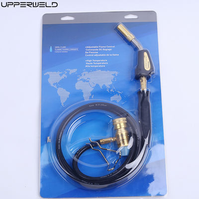 Input termico nominale 3,2 kW Torcia di saldatura a gas MAPP in ottone per saldatura a refrigerazione