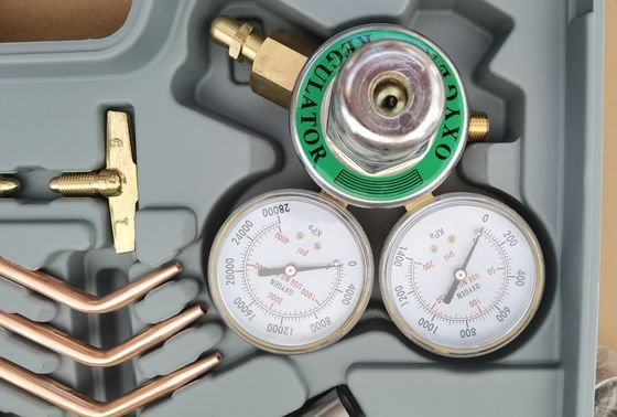 Kit di torcia per il taglio del regolatore di gas di ossido di acetilene in ottone con tubo gemello di 15 piedi