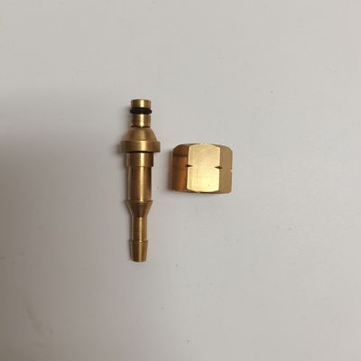 Fittings per tubi di giunzione per tubi di rame rotabili in ottone