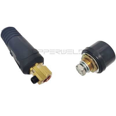 Cable di saldatura di tipo euro con connettore rapido per saldatore 35-50