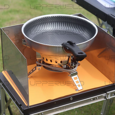 Tavolo da campeggio in alluminio multifunzionale per cucinare e barbecue facili nelle attività all'aria aperta