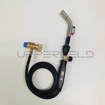 Supporto personalizzato Push Button Ignition Mapp Gas Propane Brazing Torch con due bruciatori OEM