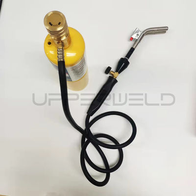 Supporto personalizzato Push Button Ignition Mapp Gas Propane Brazing Torch con due bruciatori OEM