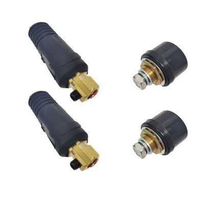 Cable di saldatura di tipo euro con connettore rapido per saldatore 35-50