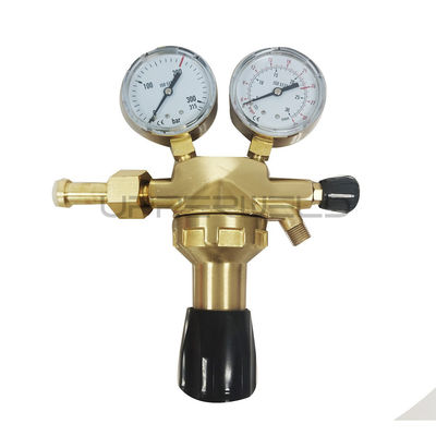 G3/4 di ottone connessione di ingresso filo regolatore del gas di azoto per ossigeno azoto e CO2