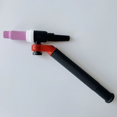 WP-17FV TIG Torcia corpo TIG Torcia di saldatura con testa flessibile e valvola del gas in nero