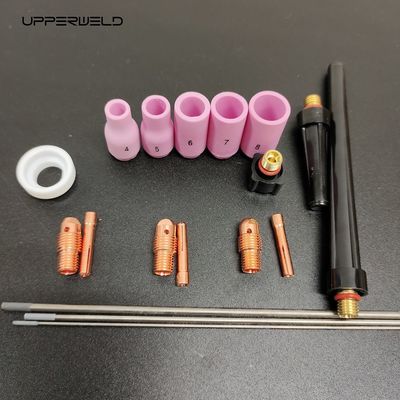 Accessori essenziali per saldature TIG Kit di ugelli in ceramica 13N per pezzi di ricambio WP9/20 per torce