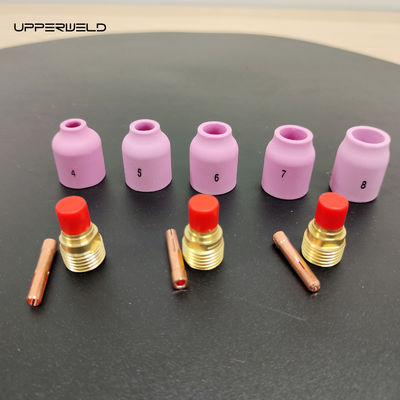 TIG Accessori di saldatura 53N Kit di ugelli in ceramica per WP9/20 Parti di ricambio per torce