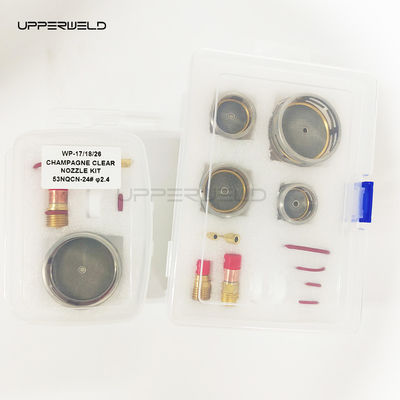OBM supporto WP17 18 26 53NQ Saldatura Tig accessori con lente a gas raccogliere e nozzolo chiaro