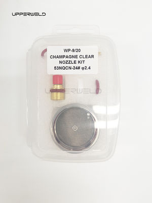 OBM supporto WP17 18 26 53NQ Saldatura Tig accessori con lente a gas raccogliere e nozzolo chiaro