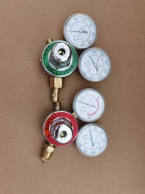 Kit di taglio per saldatura regolatore del gas di ossigeno acetilene con tubo gemello e ugello di taglio