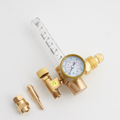 Reduttore di gas CGA320 CGA580 Connessione di ingresso TIG Saldatore MIG Saldatore CO2 misuratore di flusso regolatore di argon