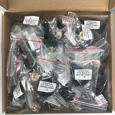 Customized Black EU Plug Lengthen Connect M16*1.5 Maschio a 9MM Maschio Connect TIG Adapter