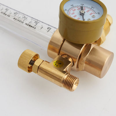 Reduttore di gas CGA320 CGA580 Connessione di ingresso TIG Saldatore MIG Saldatore CO2 misuratore di flusso regolatore di argon
