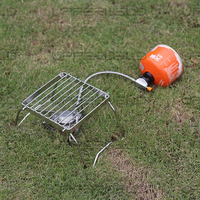 Stufa da campeggio a prova di vento a potenza di fuoco da 4600 W con accensione piezo leggera e portatile