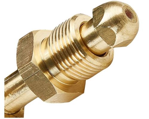 0-800 PSI Pressione CGA580 Regulatore di azoto di ingresso per la depurazione HVAC in ottone solido