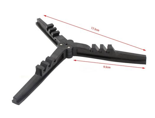 Sosta del serbatoio del gas per la bombola del cartuccio Tripod Stabilizzatore della bombola del carburante leggero