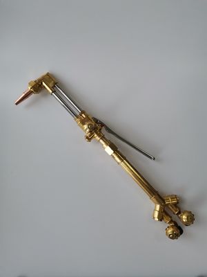 Kit di taglio del gas di ossigeno acetilene con uscita di acetilene da 3/8" e ingresso di acetilene da 5/8"