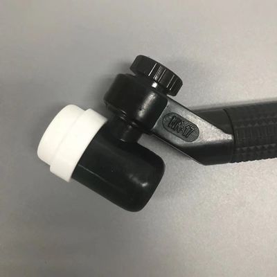 Testa di torcia di saldatura TIG con collo girevole in ottone raffreddato ad aria per accessori di saldatura NR-17