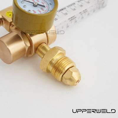 Regulatore di gas argonico a CO2 a uno stadio TIG MIG Misuratore di flusso 0-4000 psi Misuratore di pressione