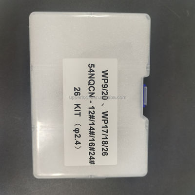 Kit di accessori della torcia di saldatura TIG per WP17/18/26 54NQCN Set completo di consumabili TIG