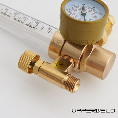 Regulatore di gas argonico a CO2 a uno stadio TIG MIG Misuratore di flusso 0-4000 psi Misuratore di pressione