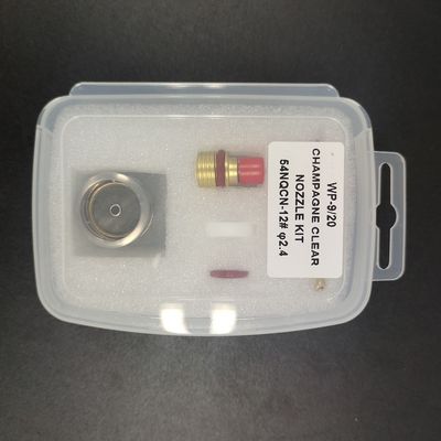 WP9/20 TIG Saldatura Torcia a gas Lente Collet Corpo 12 Pyrex Cup Kit Funzione Saldatura semplice