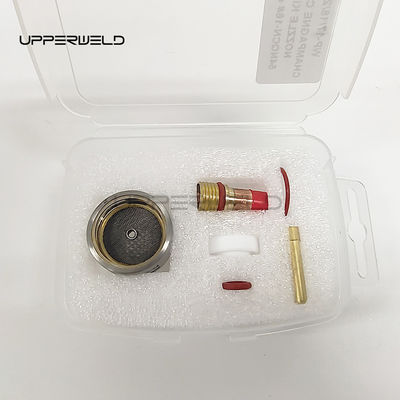 WP9/20 TIG Saldatura Torcia a gas Lente Collet Corpo 12 Pyrex Cup Kit Funzione Saldatura semplice