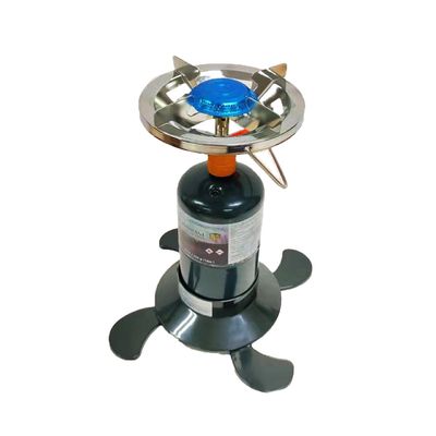 Stufa esterna per riscaldamento e cottura autoilluminazione campeggio picnic stufa a gas BBQ