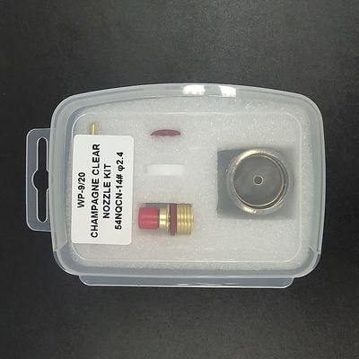 1.6mm TIG Saldatura Torcia vetro 14 coppa Collet e WP920 ugello di saldatura per la saldatura